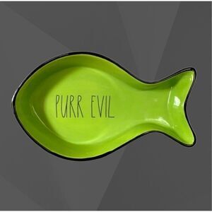 RAE DUNN Purr Evil Pet Bowl